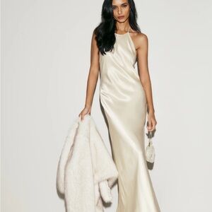 Reformation Jeany Silk Dress